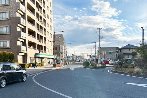 豊四季駅からの道案内